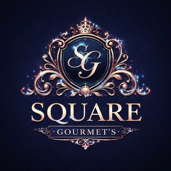 Le blason de Square Gourmet's, monogramme SG couronné
